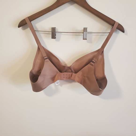 SPANX lightweight form fitting comfort bra size large brown sheer wired - Picture 6 of 9